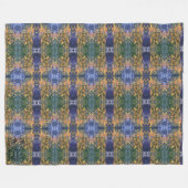 Textura #27 de obra Horizonte フリースブランケット (正面(横))