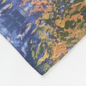 Textura #27 de obra Horizonte フリースブランケット (角)