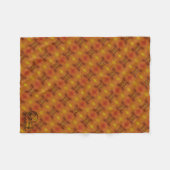 Textura #28 de la obra Nuit フリースブランケット (正面(横))