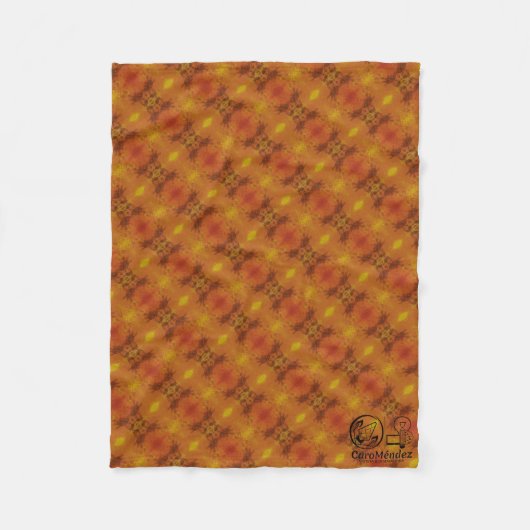 Textura #28 de la obra Nuit フリースブランケット (正面)