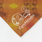 Textura #28 de la obra Nuit フリースブランケット (角)