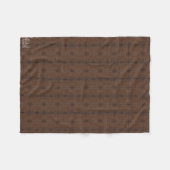 Textura #28 de obra Amanecer フリースブランケット (正面(横))