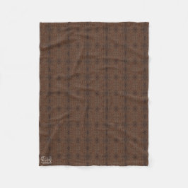 Textura #28 de obra Amanecer フリースブランケット