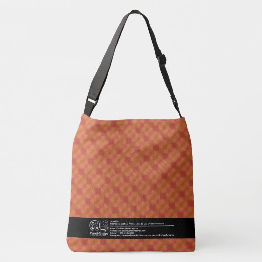 Textura #29 de la obra Nuit クロスボディバッグ (裏面)