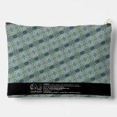 Textura #29 de obra Amanecer アクセサリーポーチ (裏面)