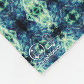 Textura #2.0 de la obra Cerezas フリースブランケット (角)