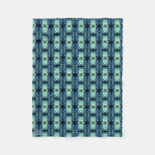 Textura #2.0 de la obra Cerezas フリースブランケット (正面)