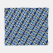 Textura #2.0 de la obra Piña フリースブランケット (正面(横))