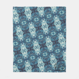 Textura #2 de la obra Cerezas フリースブランケット