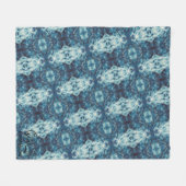 Textura #2 de la obra Cerezas フリースブランケット (正面(横))