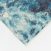 Textura #2 de la obra Cerezas フリースブランケット (角)