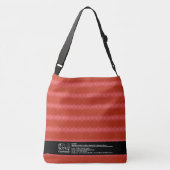 Textura #2 de la obra Fantasía y realidad クロスボディバッグ (裏面)