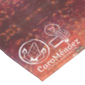 Textura #2 de la obra La puesta del sol テーブルクロス (アングル)