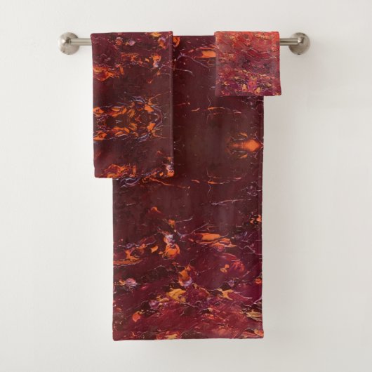 Textura #2 de la obra La puesta del sol バスタオルセット (インサイチュ)