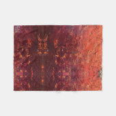 Textura #2 de la obra La puesta del sol フリースブランケット (正面(横))