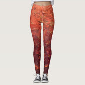 Textura #2 de la obra La puesta del sol レギンス (正面)