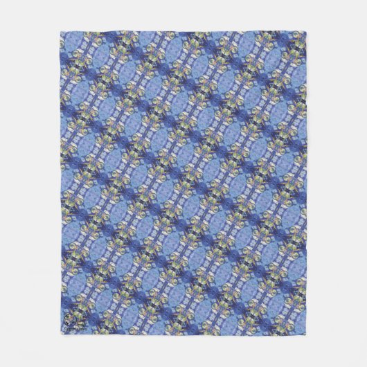 Textura #2 de la obra Piña フリースブランケット (正面)