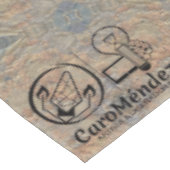 Textura #2 de obra Amanecer テーブルクロス (アングル)