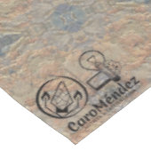 Textura #2 de obra Amanecer テーブルクロス (アングル)