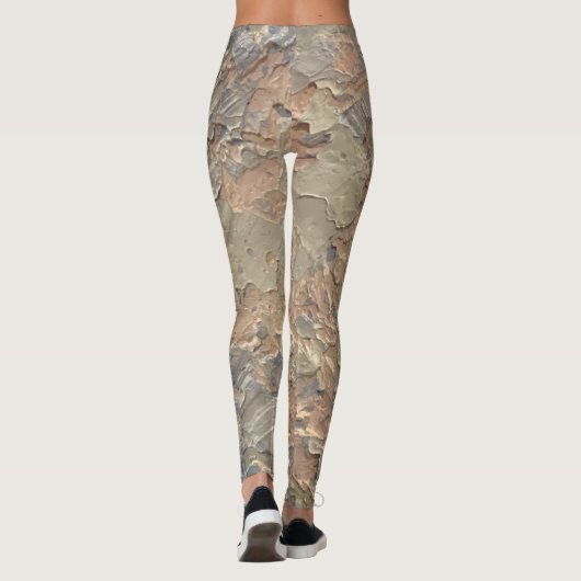 Textura #2 de obra Amanecer レギンス (裏面)