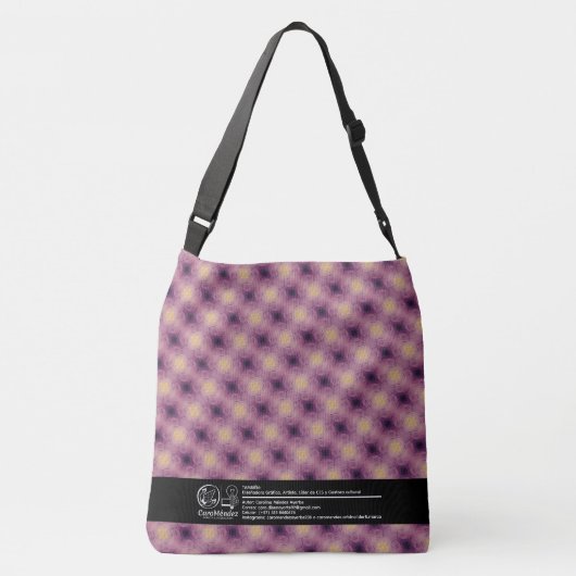 Textura #2 de obra Horizonte クロスボディバッグ (裏面)