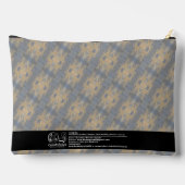 Textura #2 de obra La roca アクセサリーポーチ (裏面)