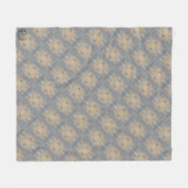 Textura #2 de obra La roca フリースブランケット (正面(横))