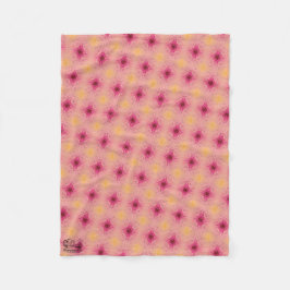 Textura #30 de obra Horizonte フリースブランケット