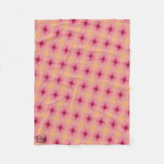 Textura #30 de obra Horizonte フリースブランケット (正面)