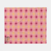 Textura #30 de obra Horizonte フリースブランケット (正面(横))