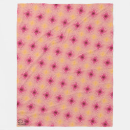 Textura #30 de obra Horizonte フリースブランケット