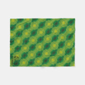 Textura #31 de la obra Nuit フリースブランケット (正面(横))