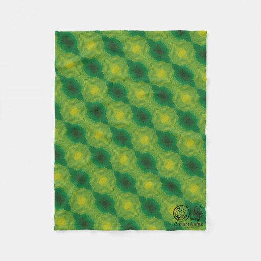 Textura #31 de la obra Nuit フリースブランケット (正面)