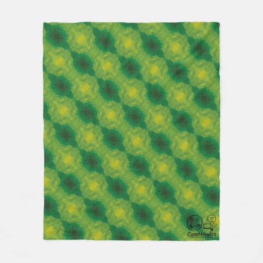 Textura #31 de la obra Nuit フリースブランケット (正面)