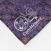 Textura #31 de obra Horizonte フリースブランケット (角)