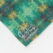 Textura #33 de la obra Nuit フリースブランケット (角)