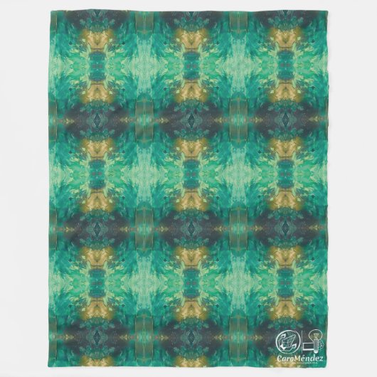 Textura #33 de la obra Nuit フリースブランケット (正面)