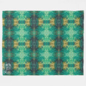 Textura #33 de la obra Nuit フリースブランケット (正面(横))