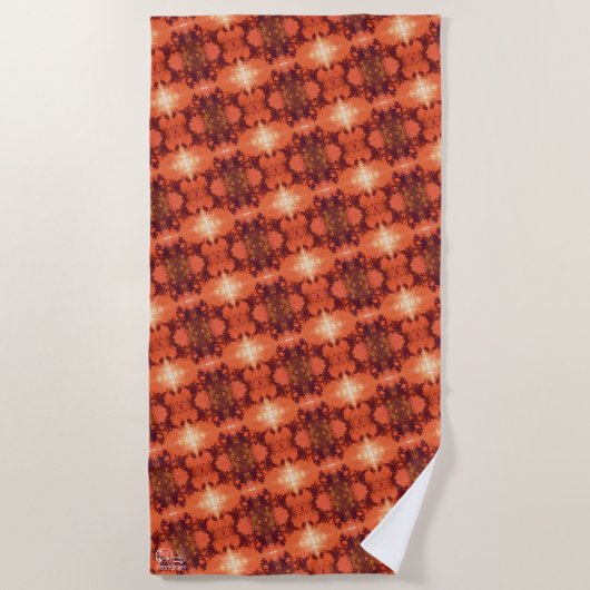 Textura #34 de la obra Nuit ビーチタオル (正面)