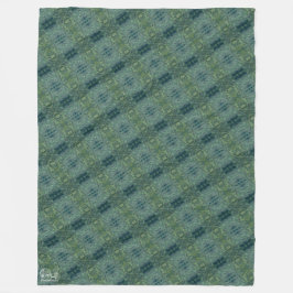 Textura #34 de obra Amanecer フリースブランケット