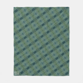 Textura #34 de obra Amanecer フリースブランケット