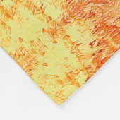 Textura #34 de obra Horizonte フリースブランケット (角)