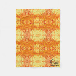 Textura #34 de obra Horizonte フリースブランケット