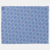 Textura #35 de obra Horizonte フリースブランケット (正面(横))