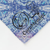 Textura #35 de obra Horizonte フリースブランケット (角)