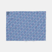 Textura #35 de obra Horizonte フリースブランケット (正面(横))