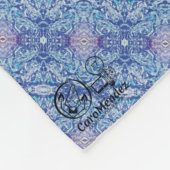 Textura #35 de obra Horizonte フリースブランケット (角)