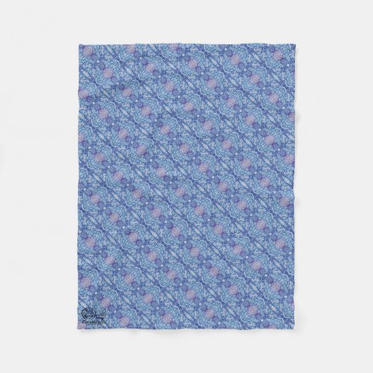 Textura #35 de obra Horizonte フリースブランケット (正面)