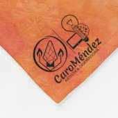 Textura #36 de la obra Nuit フリースブランケット (角)