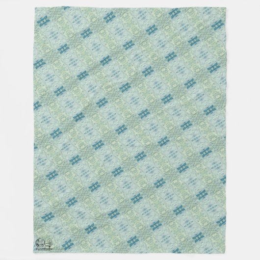 Textura #36 de obra Amanecer フリースブランケット (正面)